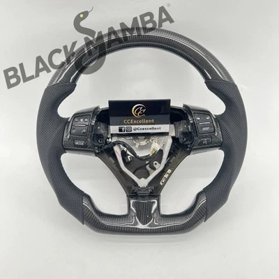 Carbon Fiber Steering Wheel Fit For Lexus GS300 GS350 GS430 ES350 2006-2011 - Image 1 of 4