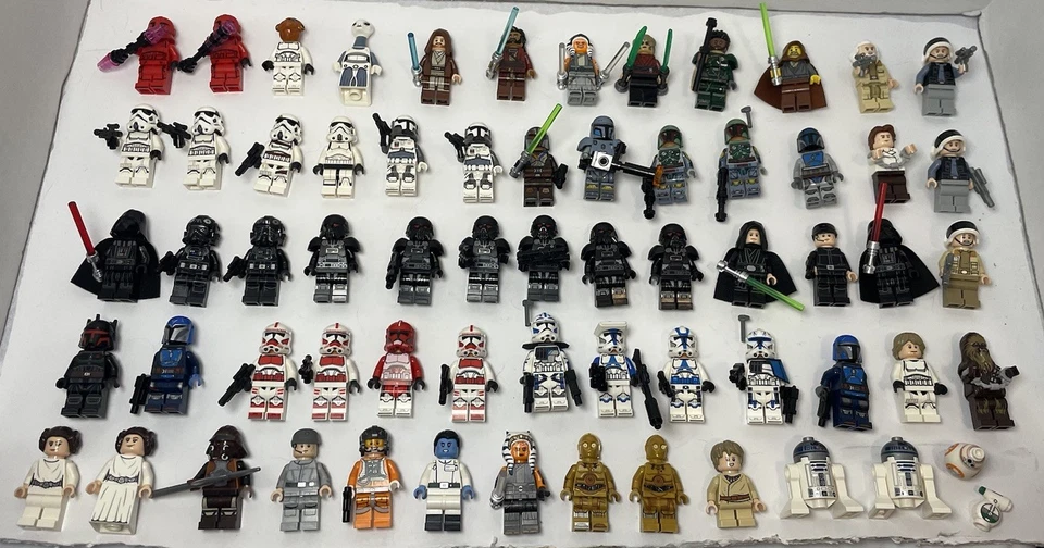 LEGO Star Wars Minifigures Lot HUGE (50+) UCS Zev Senesca Imperial Crew Rare  - Image 1 of 4