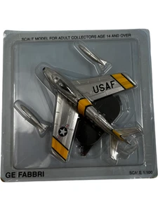 GE Fabbri F-86 Sabre Diecast Model Aircraft Scale 1:100 USAF T2247 SC1 - Picture 1 of 5