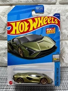 Hot Wheels Factory Fresh 1/10 Lamborghini Sian FKP 37 85/250 New For 2022 Green - Picture 1 of 4