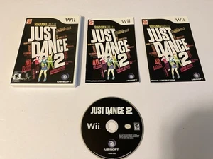 JUST DANCE 2 NINTENDO WII 2010 CIB VIDEO GAME EXTRA SPANISH MANUAL - Picture 1 of 5