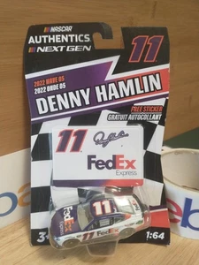 Lionel NASCAR Authentics 1/64 Diecast #11 Fed Ex Denny Hamlin 2022 Wave 05 Neu in OVP - Bild 1 von 6