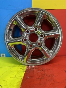 16” Wheel Cadillac Escalade GMC Denali 1999-2000 OEM 9593137 Chrome 6 Bolt Spoke - Picture 1 of 7