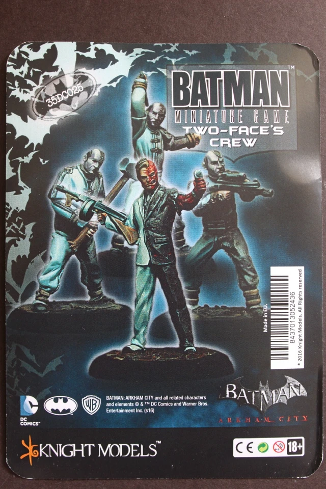 Juego en miniatura DC Batman Knight Models Two Face's Crew Foto 1 de 1