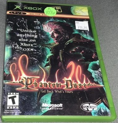 Xbox Phantom Dust ~ Case /Manual ~ #J337 - Image 1 of 4