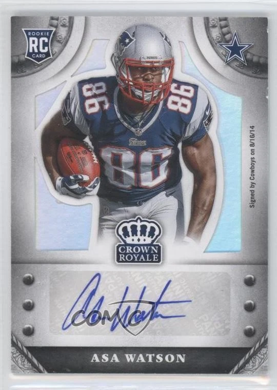 2014 Panini Crown Royale Rookie Signatures /299 Asa Watson #S-AW Auto RC - Image 1 of 2