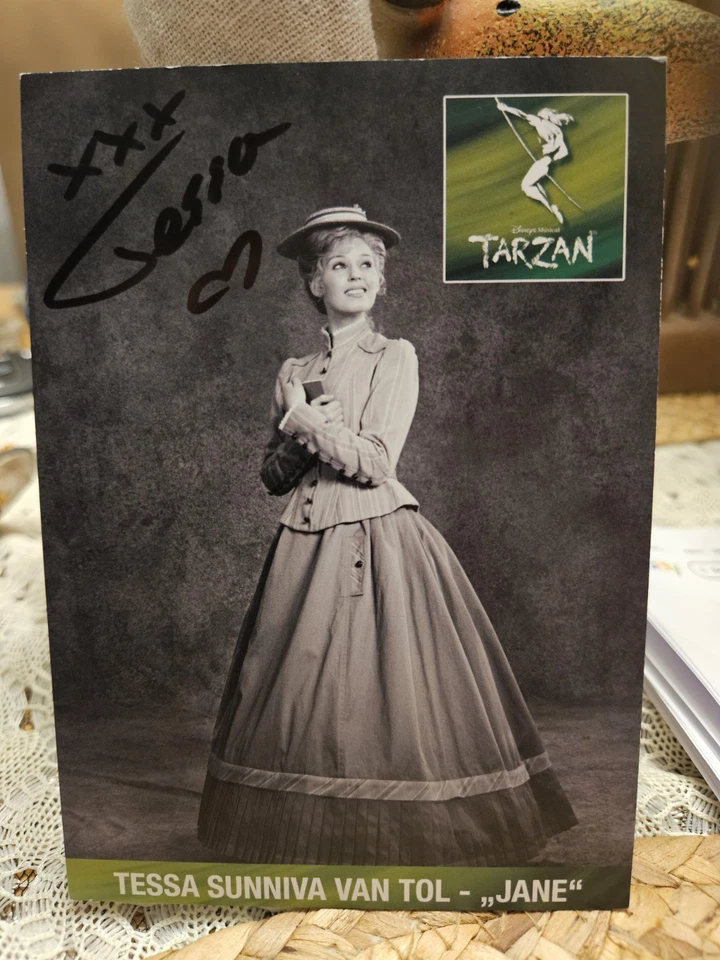 Tessa Sunniva van Tol (Musical - Tarzan) orginal handsigniert - Bild 1 von 1