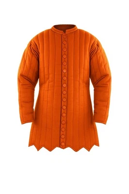 Armadura Gambesón Acolchada Medieval - Chaqueta Acolchada para LARP, Recreación, SCA Foto 1 de 3