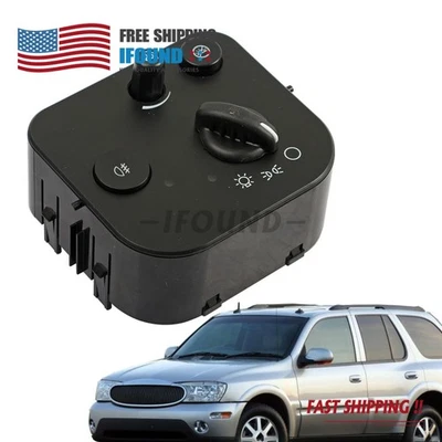 HLS1054 Headlight Switch For 2005 Chevrolet Trailblazer GMC Envoy Buick Rainier Foto 1 de 4