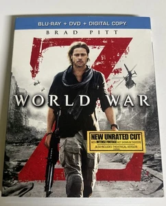 World War Z Blu-ray, 2013 Like New Brad Pitt - Picture 1 of 12