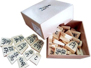 Kunststoff Shogi Stücke König im Kunststoffkoffer - Bild 1 von 3