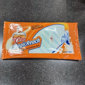 Mr Clean Magic Reach Scrubbing Tub and Shower 8 Pads Refill 2004 New SEALED - Picture 1 of 3