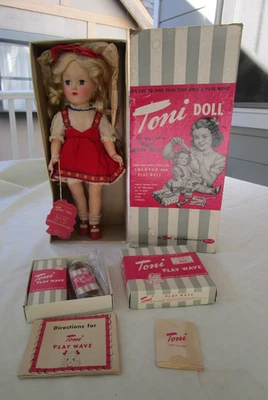 TONI DOLL - Ideal - MIB - All Original - (14") - 1950's - Image 1 of 4