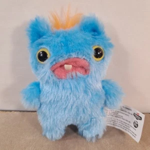 Fuggler Mini Plush Blue Monster with Teeth Zuru Spin Master 4" Funny Ugly Creatu - Picture 1 of 5
