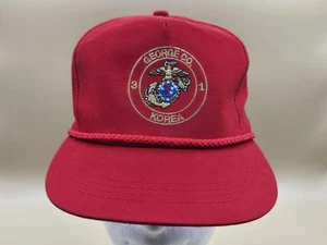 Vintage US Army George Co Korea Trucker SnapBack Mütze Authentic Amazing Condition - Bild 1 von 10