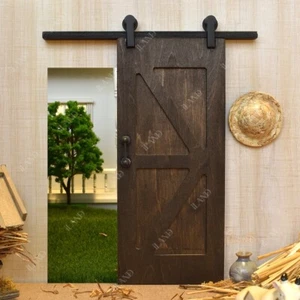 Dollhouse Miniatures 1:12 Scale Farm Ranch Barn Pocket Door Garage Warehouse - Picture 1 of 7