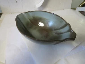 Frankoma Plainsman MCM Pottery Serving Dish Prairie Green 201 9 1/2” - Picture 1 of 9