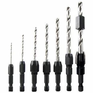 Snappy Tools 40020 7-Piece Drill Bit Adapter Set, Use on Metal, Wood or Plastic, - Picture 1 of 3