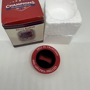 PHILLIES BRYCE HARPER NL CHAMPIONS REPLICA RING EMPTY BOX AND RING BASE ONLY SGA - Picture 1 of 5