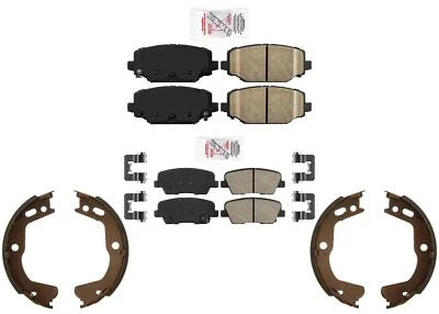 Pastillas de disco de freno de cerámica y zapatas de estacionamiento para Hyundai Equus 2014-2016 V8 Foto 1 de 4