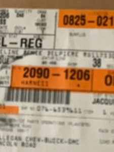 10-11 ACADIA FWD LAMP HARNESS 20901206 - Picture 1 of 3