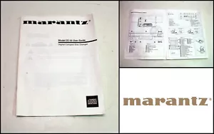 Marantz Model CC-52 Digital CD Compact Disc Changer User Guide Manual - Picture 1 of 1