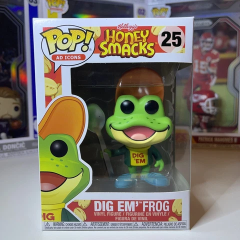 Funko POP! Ad Icons Vinyl Figure - DIG EM' FROG (Honey Smacks) Cover