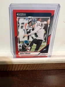 2024 Panini Donruss Jake Elliott #177 Rosso Prova di Stampa - Foto 1 di 1