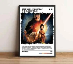Star Wars: Knights of the Old Republic (2003) Poster - Video Game Wall Art Print - Picture 1 of 4