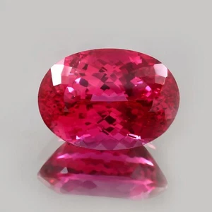 Natural Museum Grade Burma Ruby Loose Oval Cut Loose Gemstone 28x20 MM 73 Ct - Picture 1 of 4