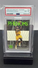 1999 Upper Deck Shaquille Oneal #68 PSA 8 NM-MINT Century Legends basketball