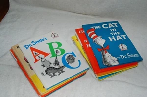 Dr Seuss Beginner Book Lot Of 9 The Cat In The Hat Green Eggs and Hop on Pop - Imagen 1 de 14
