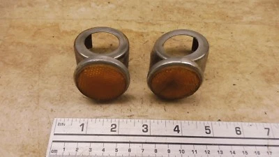 1972 Yamaha CS3 200 Twin Y182-1> передняя вилка крышки крышки крышки отражатели #1 - Изображение 1 из 4