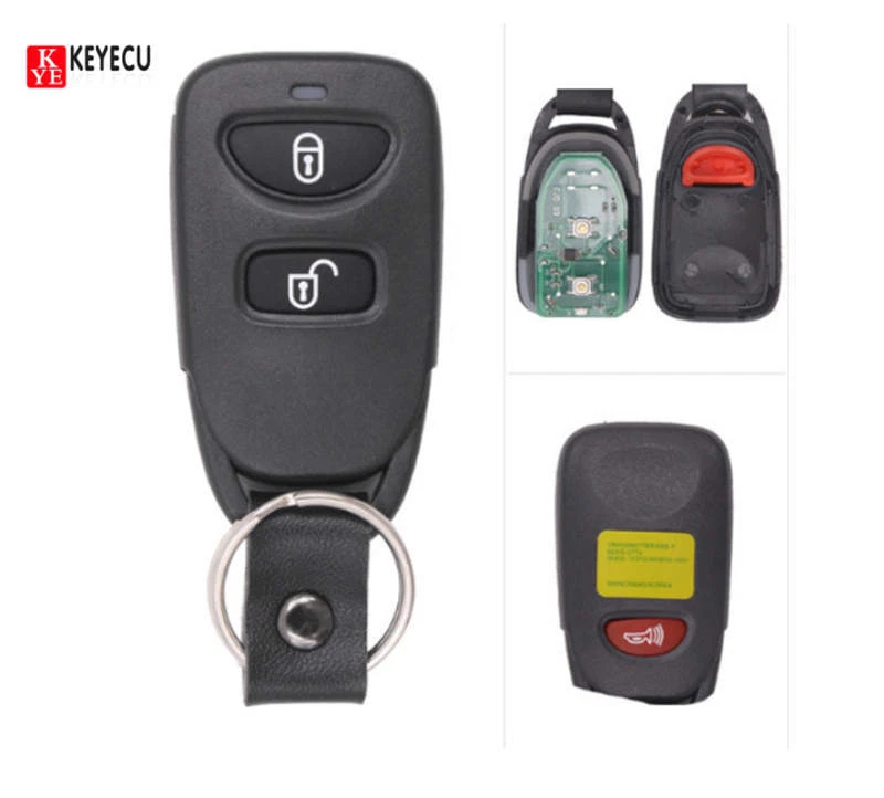 Remote Control Key 2+1 Button 433MHz for Hyundai Tucson Santa Fe 2005-2009 Foto 1 de 1