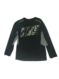 NIKE DRI-FIT RN 56323 CA 05553 MULTI-PURPOSE NIKE LOGO BLACK NEON SZ-XL - Picture 1 of 4