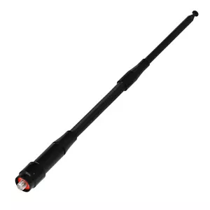 Antena de radioaficionado UHF VHF látigo suave telescópica para Retevis RT-5R RT5 RT-5RV - Imagen 1 de 9
