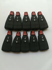 10Pcs Remote Key Fob Rubber Pad 3 Buttons For Chrysler Dodge Jeep M3n32297100