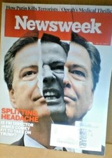 Newsweek April 21 2017 FBI Director James Comey Takes on Trump, Ships Anywhere