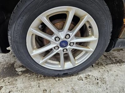 Used Wheel fits: 2016 Ford Focus 16x7 alloy 10 spoke painted silver Grade B - Image 1 of 4
