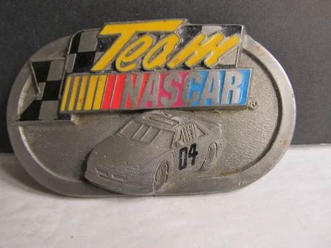 Team Nascar Belt Buckle American Legends Foundry #04 0817 Cover