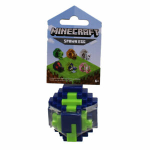 Mattel -Minecraft Spawn Egg w/Mini Figure Inside S2 - PHANTOM (Blue & Green Egg)