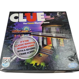 Clue Board Game - Classic Mystery w/ Second Crime Scene -Complete - 2013 - Picture 1 of 12