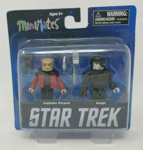 Star Trek Minimates Diamond Select - Picard, Decker, Sisko, Borg, Mugatu Cover