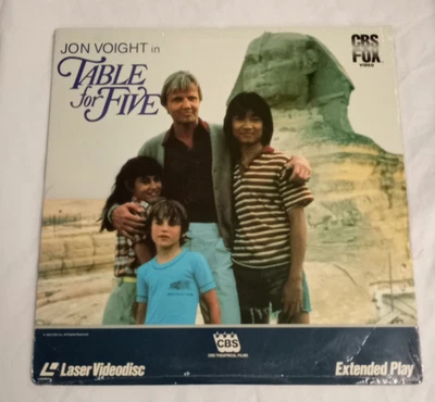 Table For Five 1983 LaserDisc LD CBS FOX Jon Voight NEW **READ** Foto 1 de 3