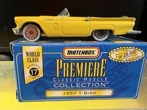 MATCHBOX - 1957 T-BIRD - PREMIER COLLECTION - LIMITED EDITION - NIB HTF L-60C - Picture 1 of 8