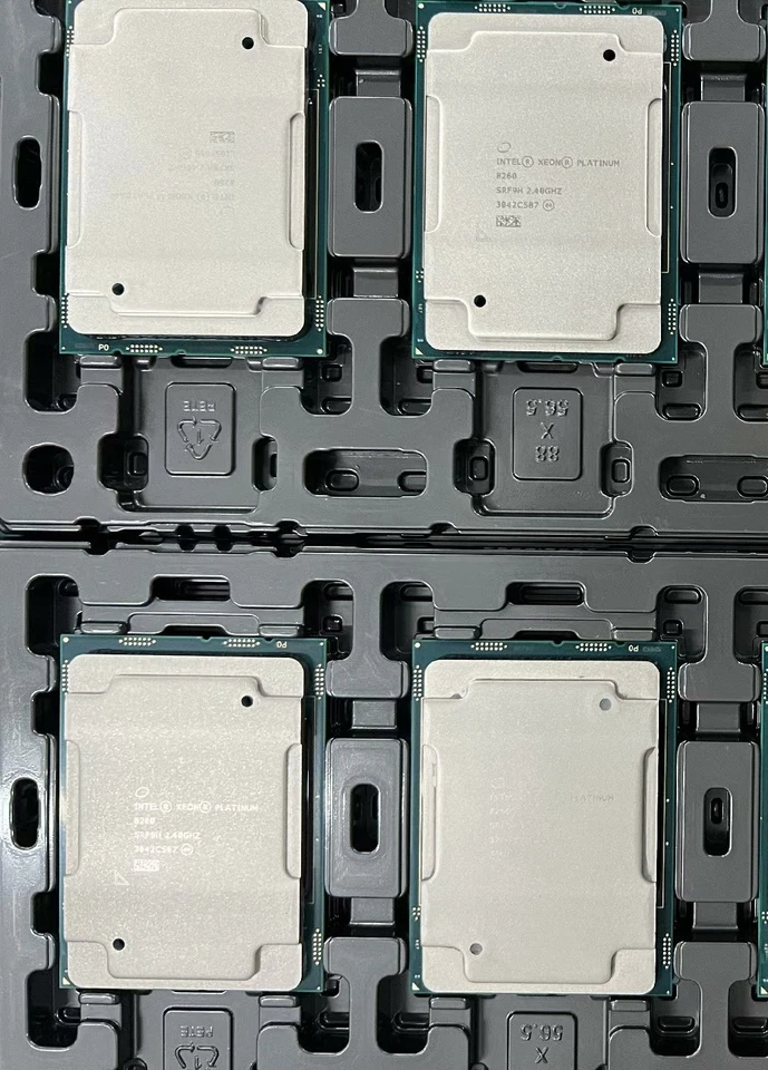Intel Xeon Platinum 8260 24-core 48-thread SRF9H 3.9GHz LGA3647 CPU processor - Image 1 of 1