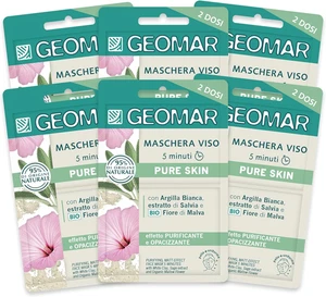 | Maschera Viso Pure Skin, Con Argilla Bianca, Estratto Di Salvia, BIO Fiore Di - Foto 1 di 12