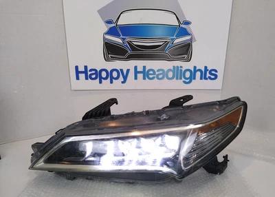 Faro proyector LED 2015-16-2017 delantero izquierdo conductor Acura TLX fabricante de equipos originales para reparación Foto 1 de 4