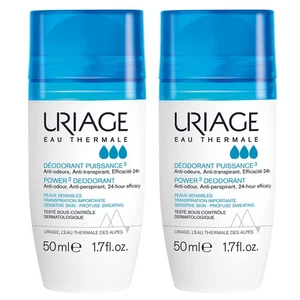 Skincare & Hygiene by Uriage Eau Thermale Power 3 Deodorant 2 x 50ml - Picture 1 of 5
