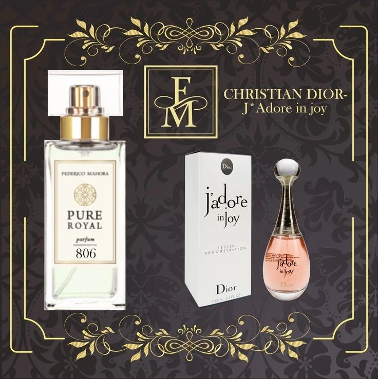 FM 806 PARFUM DAMEN - PURE ROYAL 50 ml (INSPIRIERT JADORE IN JOY) - Bild 1 von 1